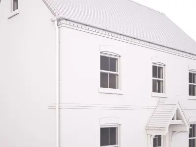 British House Galley Common D 3D model