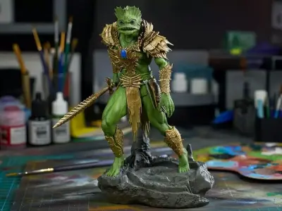 Merman Winky Fan art 3D print model