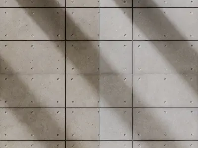 Concrete Plate Wall 04 - Seamless Texture