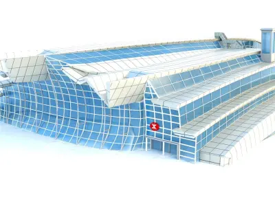 West Kowloon Station Main Terminal 3D model