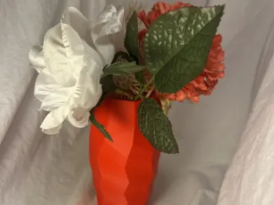 Faceted Cup Vase  3D print model