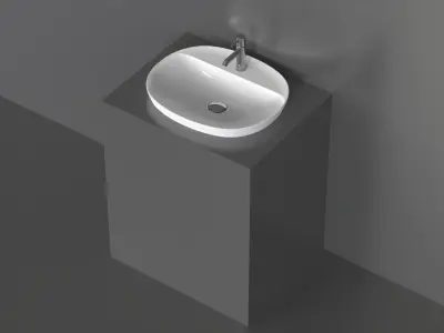 Basin Sink 32 3D model