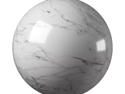 White Marble Carrara Classic Porcelain Tile 37 Texture