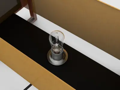 Desk lamp 3D model 21