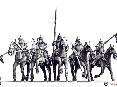 Valour Korps - Cavalry 3D print model