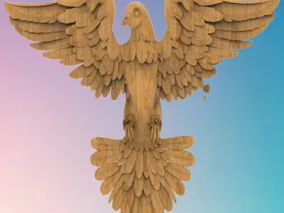 Pigeon Peaceful Light  3D STL MODELS  WALL DECOR 3D print model