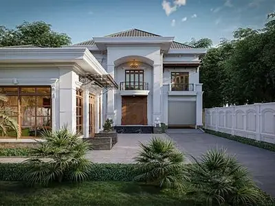 Neo-Classical Villa  3D model