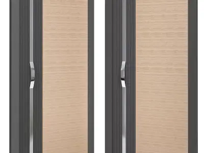 Interior Doors 3d model  Low-poly 3D model buy