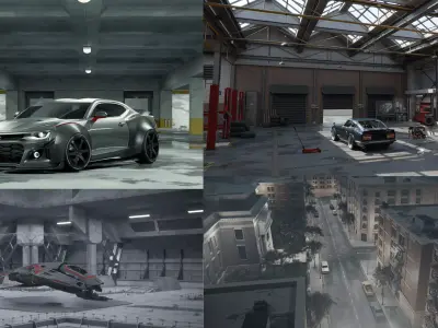 Environment Pack 3D Model Collection