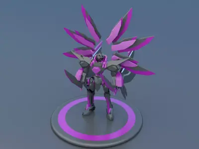 Mech Robot Cyborg EvolutIon  3D model