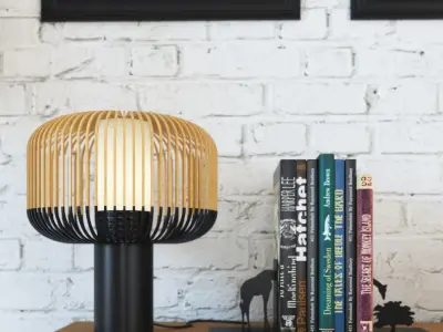 Forestier BAMBOO LIGHT SET 3D model