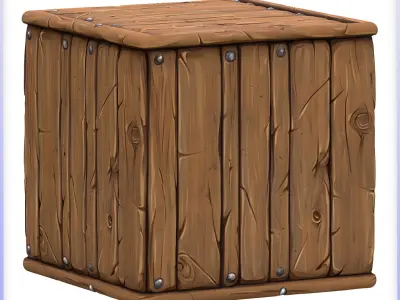 Stylized Wood Seamless Texture Texture 25