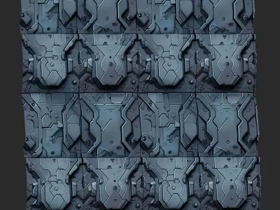 Sci-FI Seamless Texture  Texture get