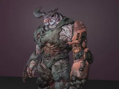 cyber demon 3D model