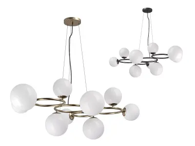 81509x Globo Lightstar Chandelier 3D model