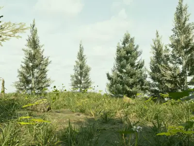Ultra Realistic FOREST 3D model