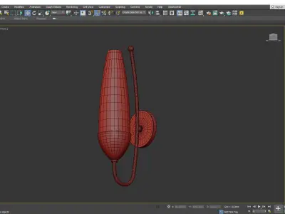 Amee Sconce Low-poly 3D model