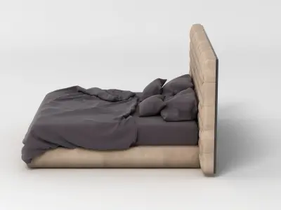 Baxter Bed 002 3D model