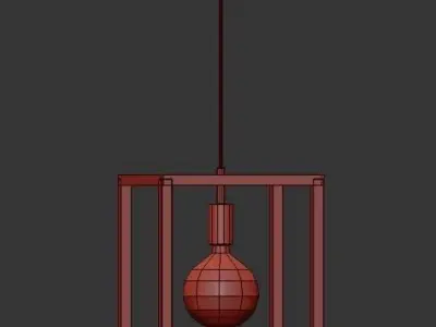 CEILING LIGHT DALE SINGLE PENDANT 3D model
