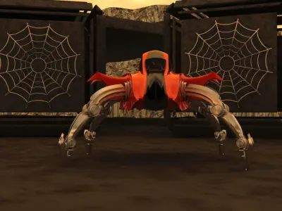 Mars Rover Mechanical Spider 3D model