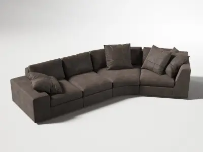 Exclusif Sofa Composition L 3D model