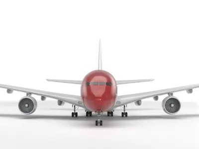 Generic Airplane 02 3D model