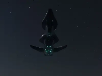 Frigate Spaceship 3D model