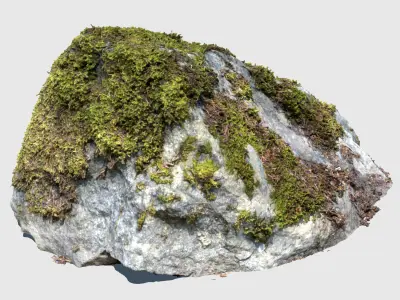 Kate Moss Rock 3D model