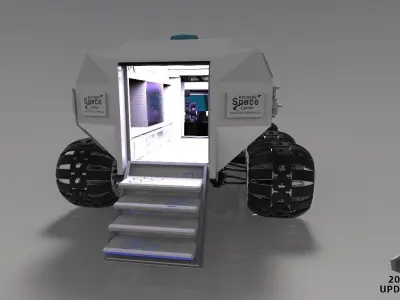 NASA Mars Rover Concept 3D model