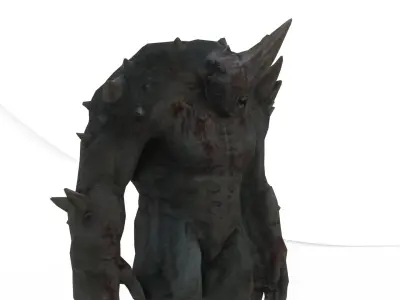 Venomfiend Monster 3D Model Game-Ready Animated Creature Low-poly 3D model