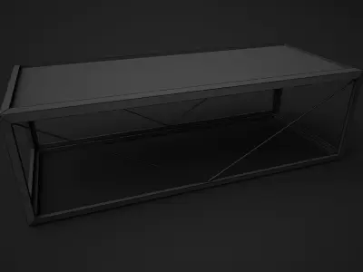 Coffee Table - High Quality Furniture 04 Low-poly 3D model