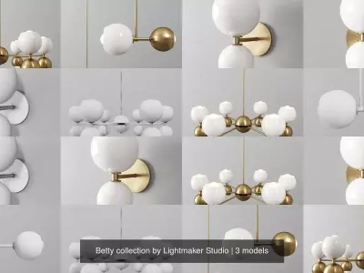 Betty collection by Lightmaker Studio 3D Model Pack