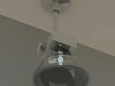 lamp 1 pendant light 3D model