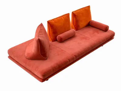 Prado Sofa L 120 3D model