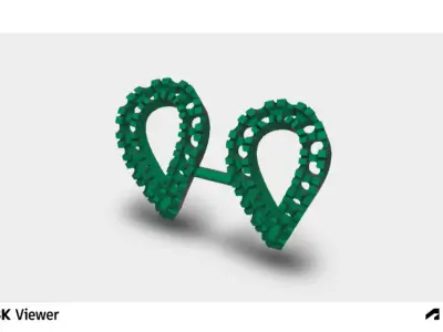 Eclipse Curve Pendant 3D print model