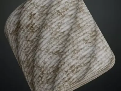 Rusty Steel Braided Cable PBR Seamless Texture