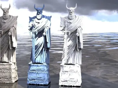 Zeus King version 2 3D model