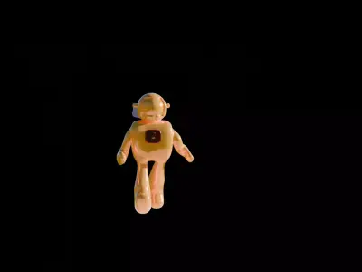 Astronauta v2 3D model