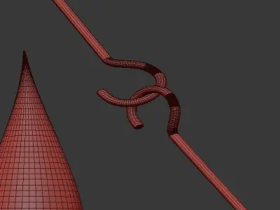 Amino Round Chandelier 18 Restoration Hardware 3D model