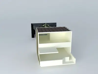 Modern house Free 3D model
