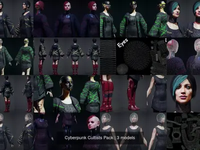 Cyberpunk Cultists Pack