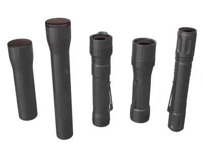 Flashlights Set  3D model