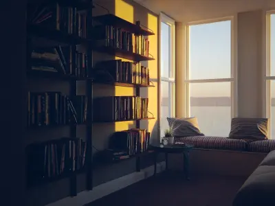 Cozy Room Free 3D model