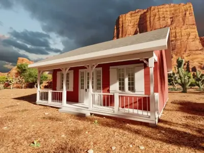 old house-Old Abandoned House 3D model