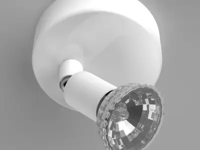 Ceiling Spotlight 3D model