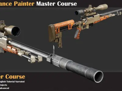 Substance Painter Master Course 3D model
