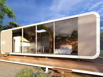 Capsule House P7 3D model