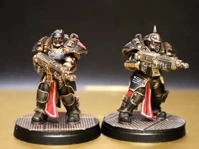 Obsidian Guard - Immortals - Rifleman squad 3D print model