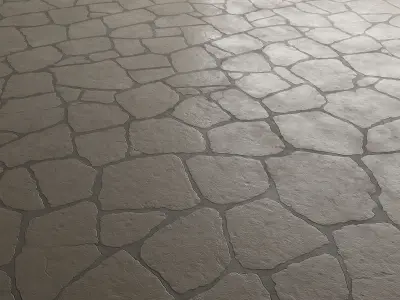 Self-leveling floor in paving style 22 Texture