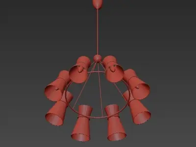 Clarkson Chandelier 3D model
